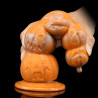 ToppedMonster Gode Pumpkin S 17.5 x 5 cm Orange